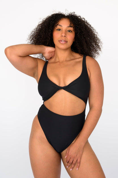 Chloe One Piece in Black | Skatie