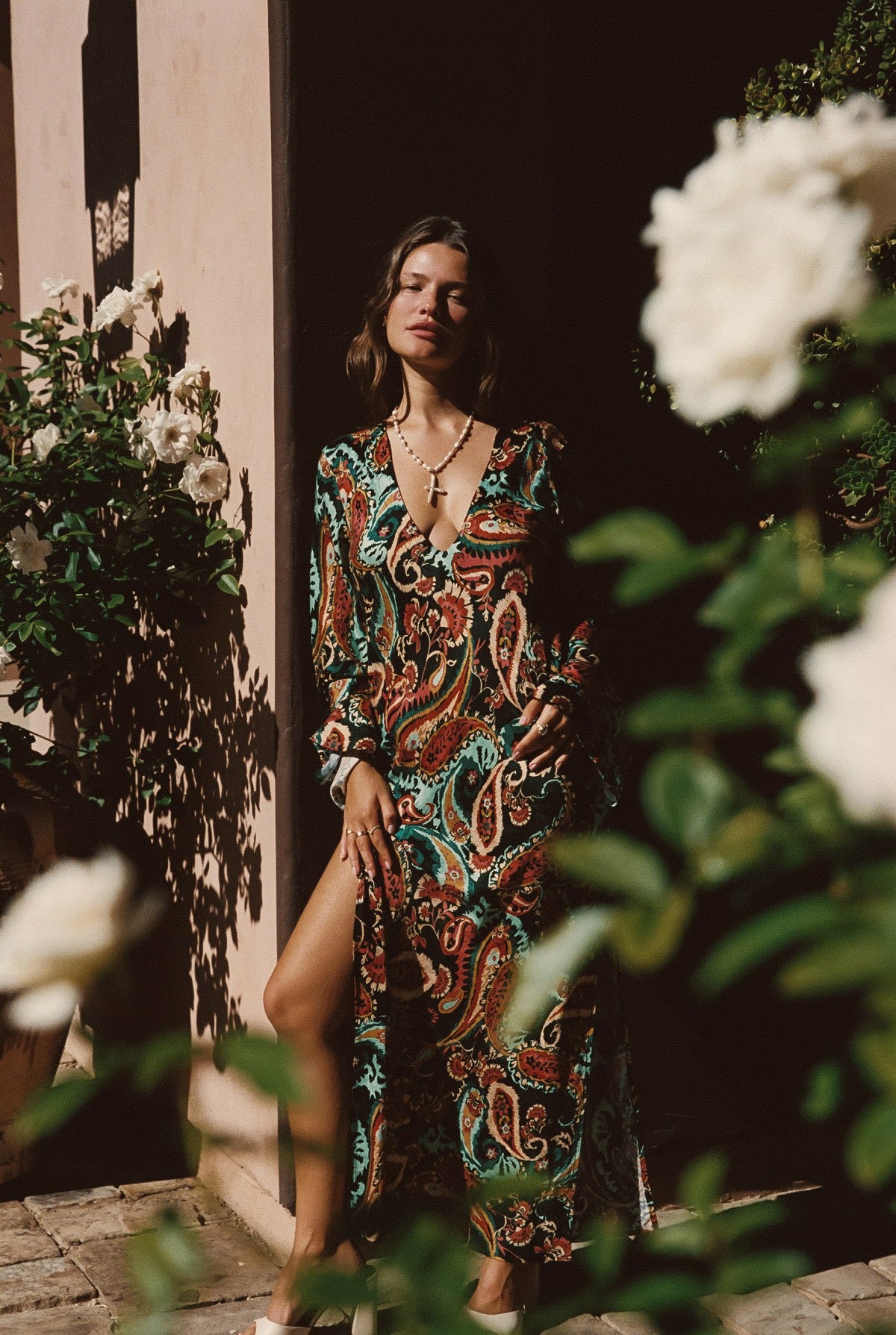 Indie Dress Cupro Jacquard in Valencia | Skatie