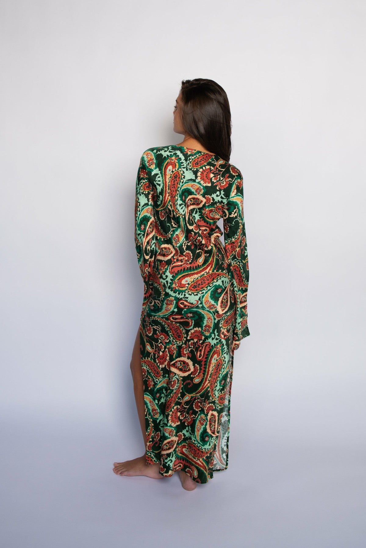 Indie Dress Cupro Jacquard in Valencia | Skatie