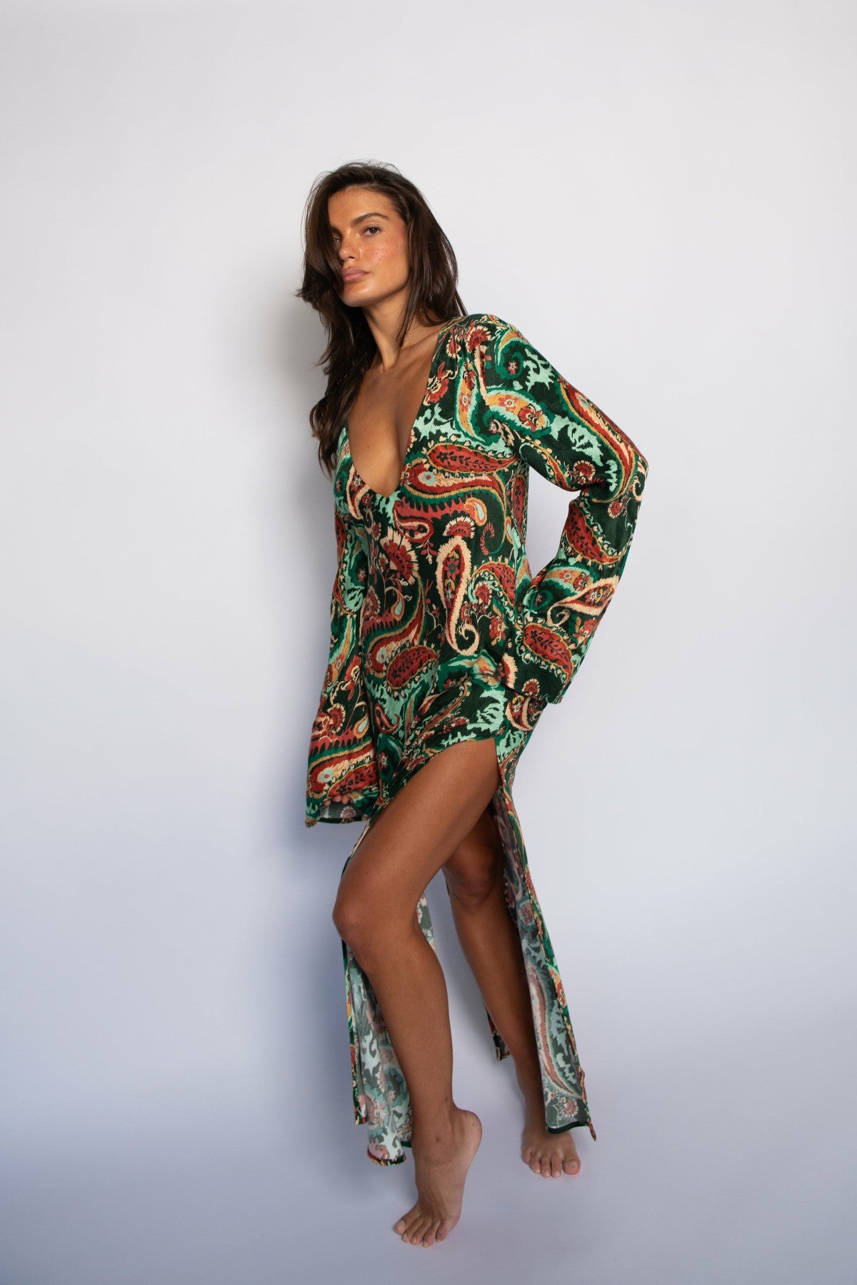 Indie Dress Cupro Jacquard in Valencia | Skatie