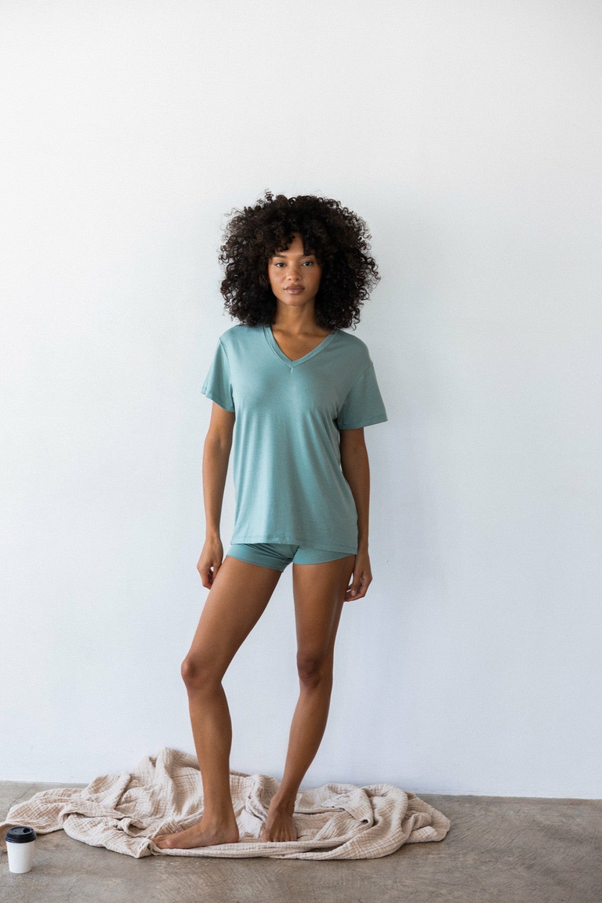 Hubby Tee Jersey in Sage | Skatie
