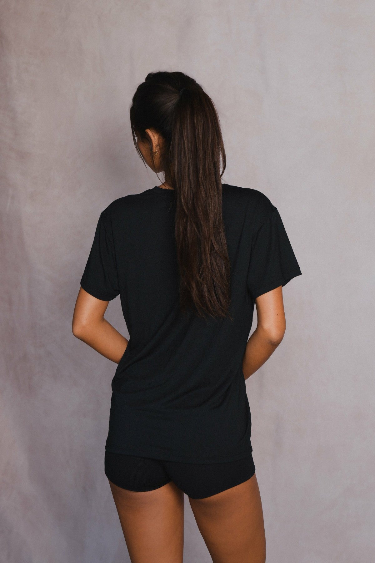 Hubby Tee Jersey in Black | Skatie