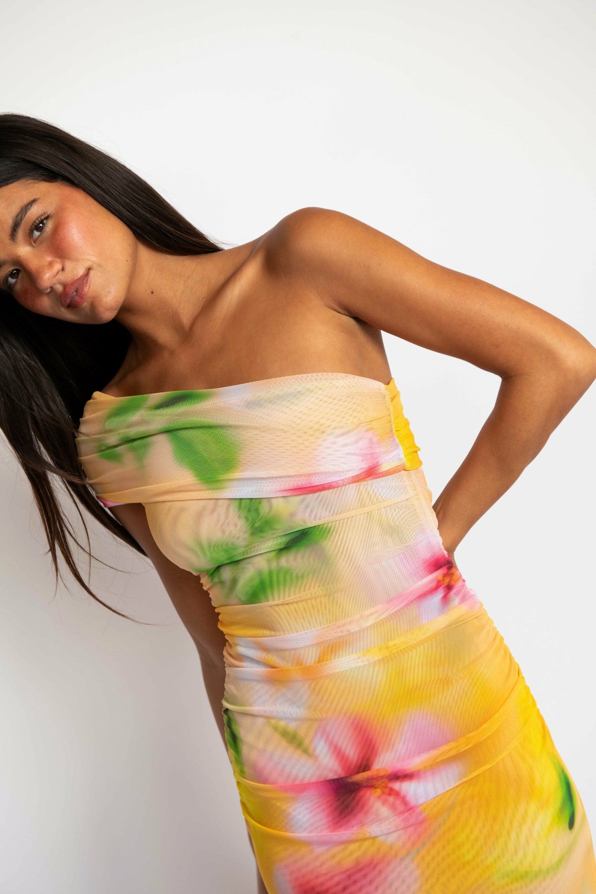 Caroline Maxi Dress in Plumeria | Skatie