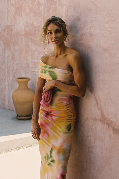 Caroline Maxi Dress in Plumeria | Skatie