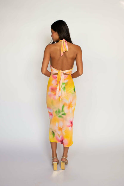 Alicia Midi Dress in Plumeria | Skatie