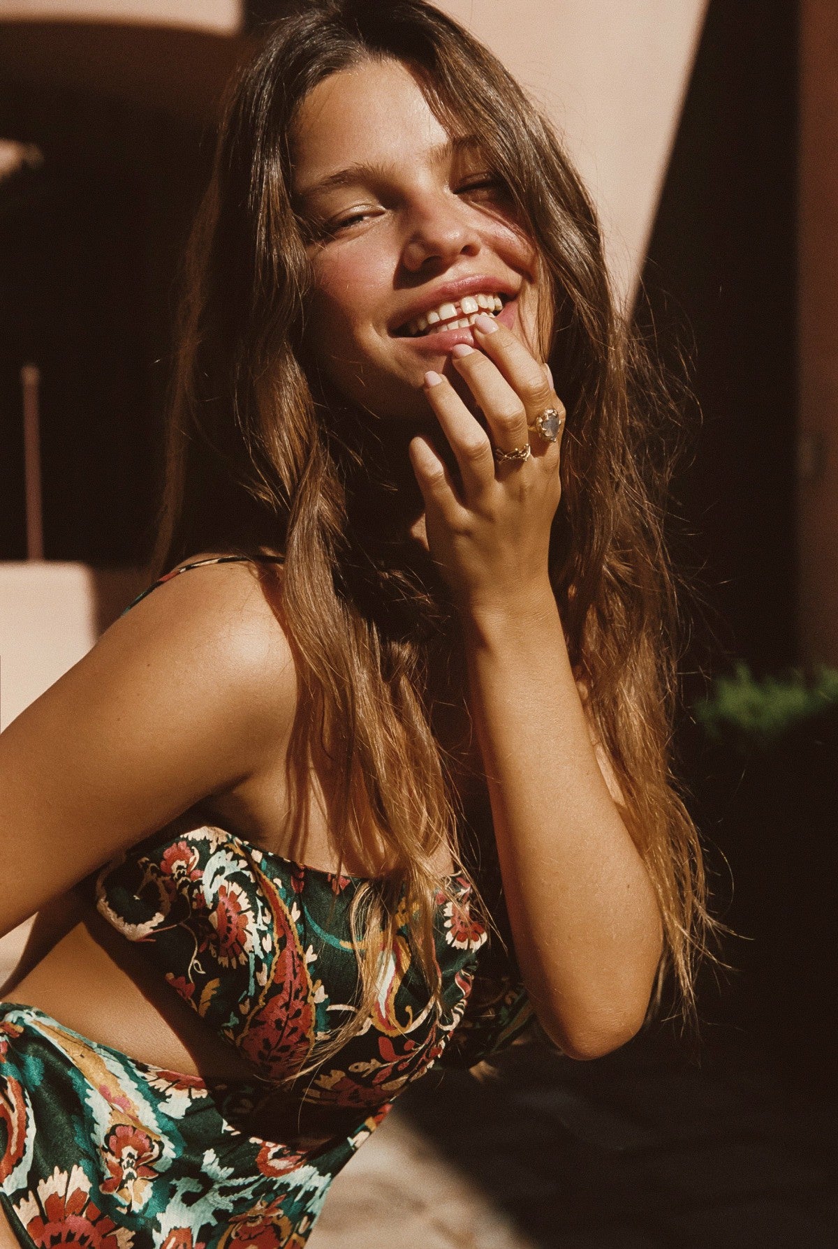 Kaia Dress Cupro Jacquard in Valencia | Skatie