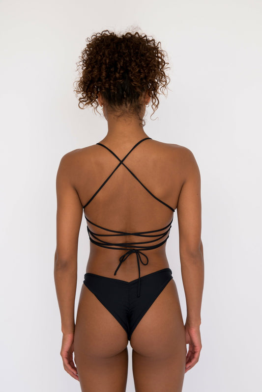 Parker Bikini Bottom in Black | Skatie