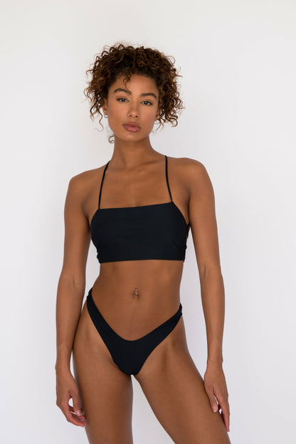 Parker Bikini Bottom in Black | Skatie
