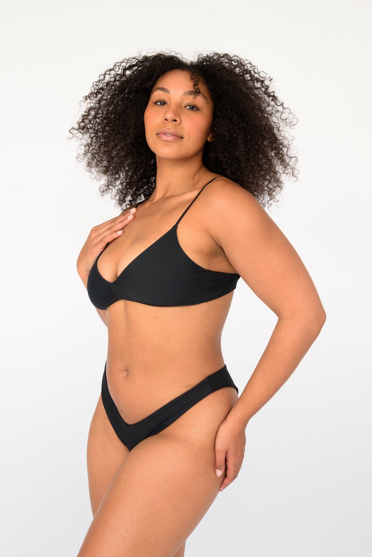 Parker Bikini Bottom in Black | Skatie
