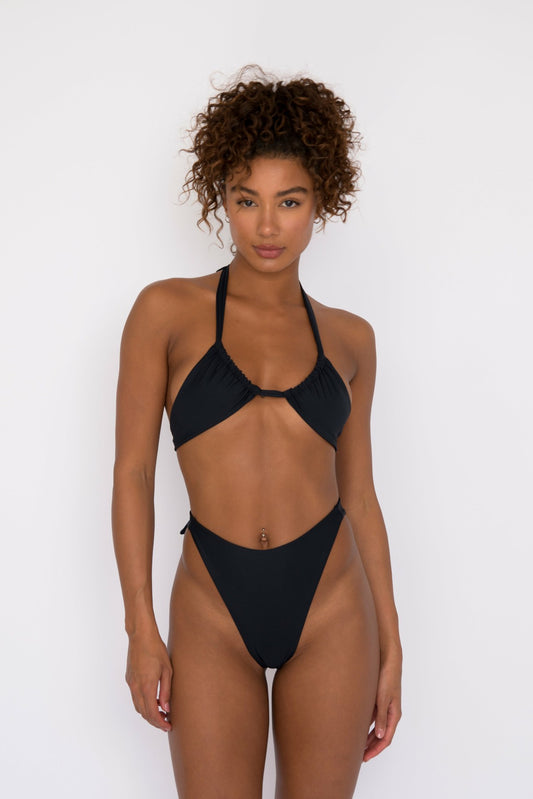 Darby Bikini Top in Black | Skatie