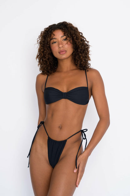 Kristen Bikini Bottom in Black | Skatie