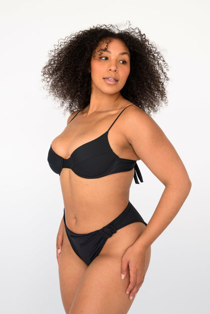 Kate Bikini Top in Black | Skatie