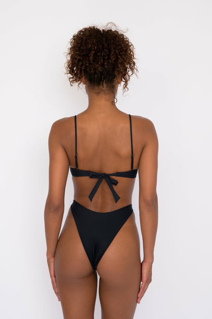 Kate Bikini Top in Black | Skatie