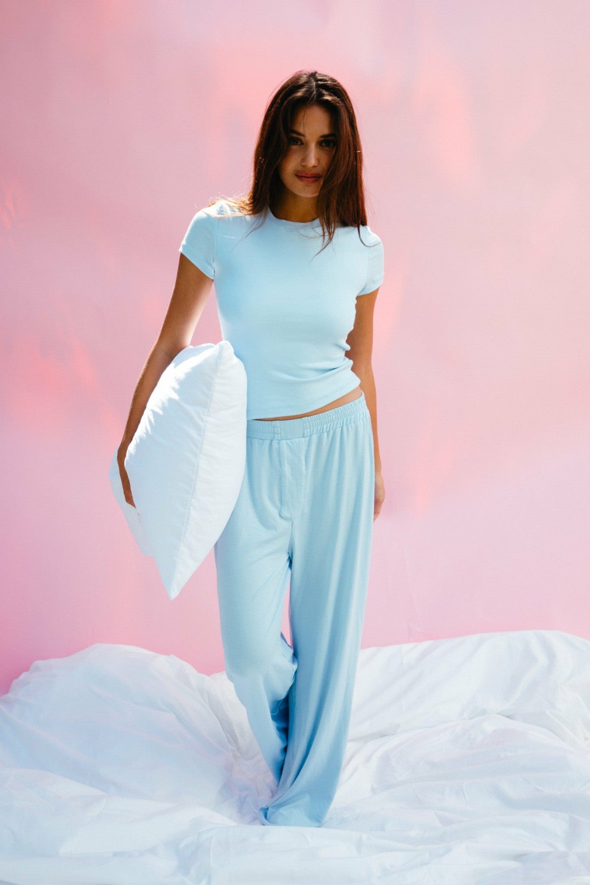Easy Tee Ribbed in Baby | Skatie