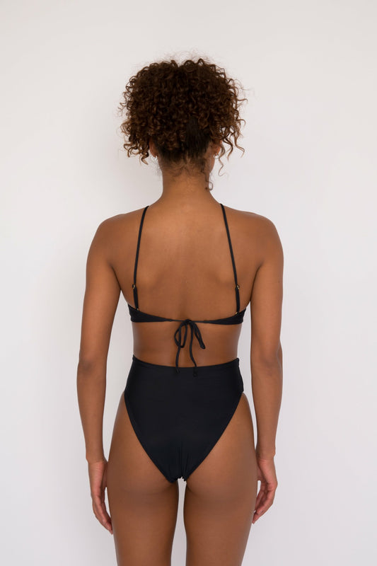 Monroe Bikini Bottom in Black | Skatie