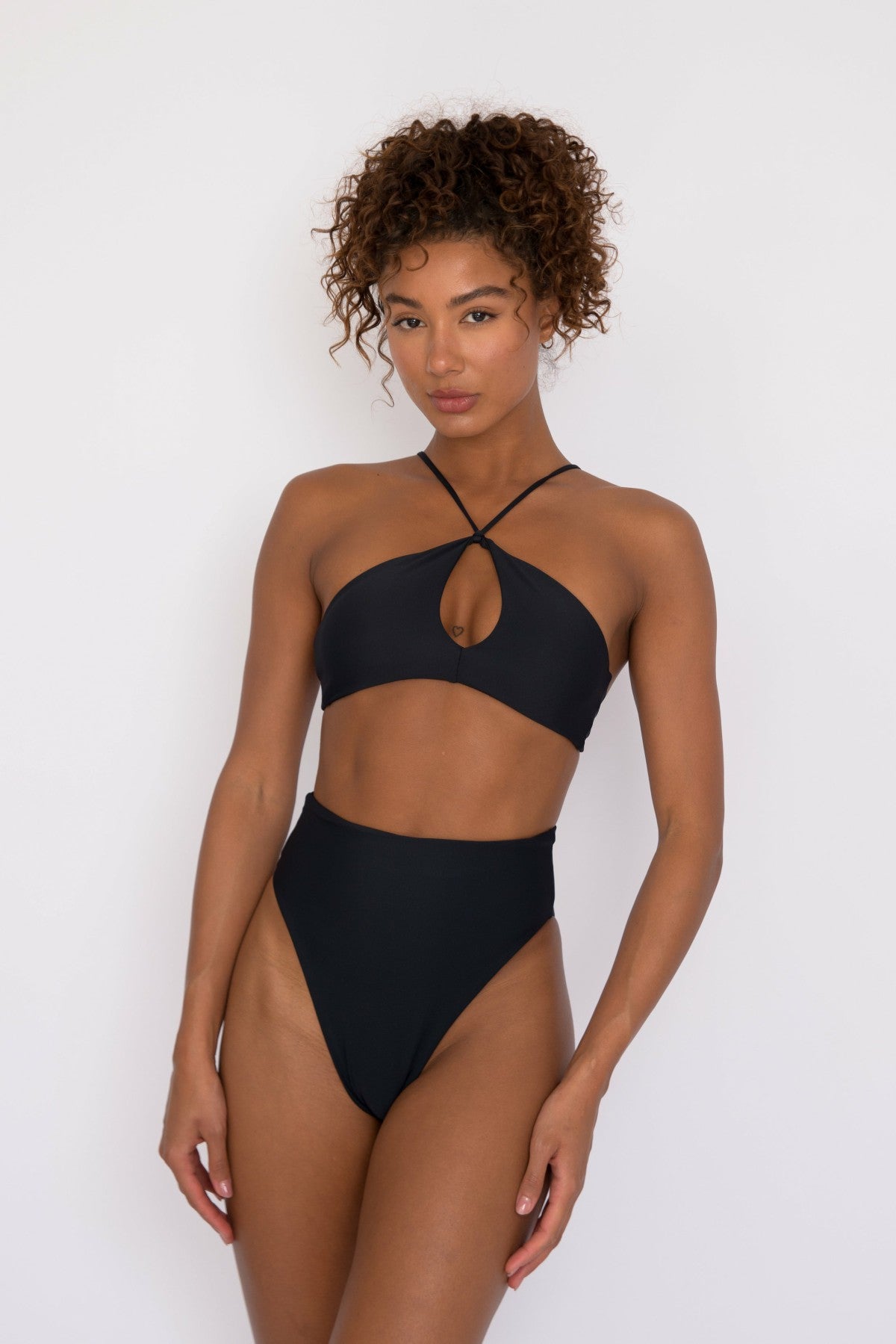 Monroe Bikini Bottom in Black | Skatie