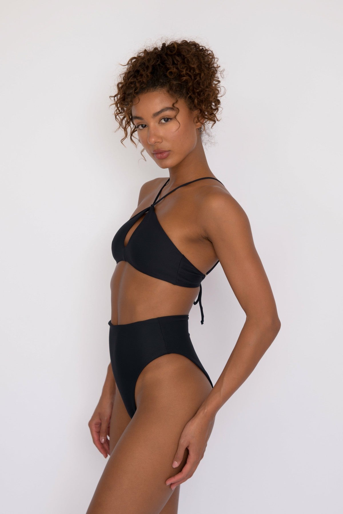 Monroe Bikini Bottom in Black | Skatie
