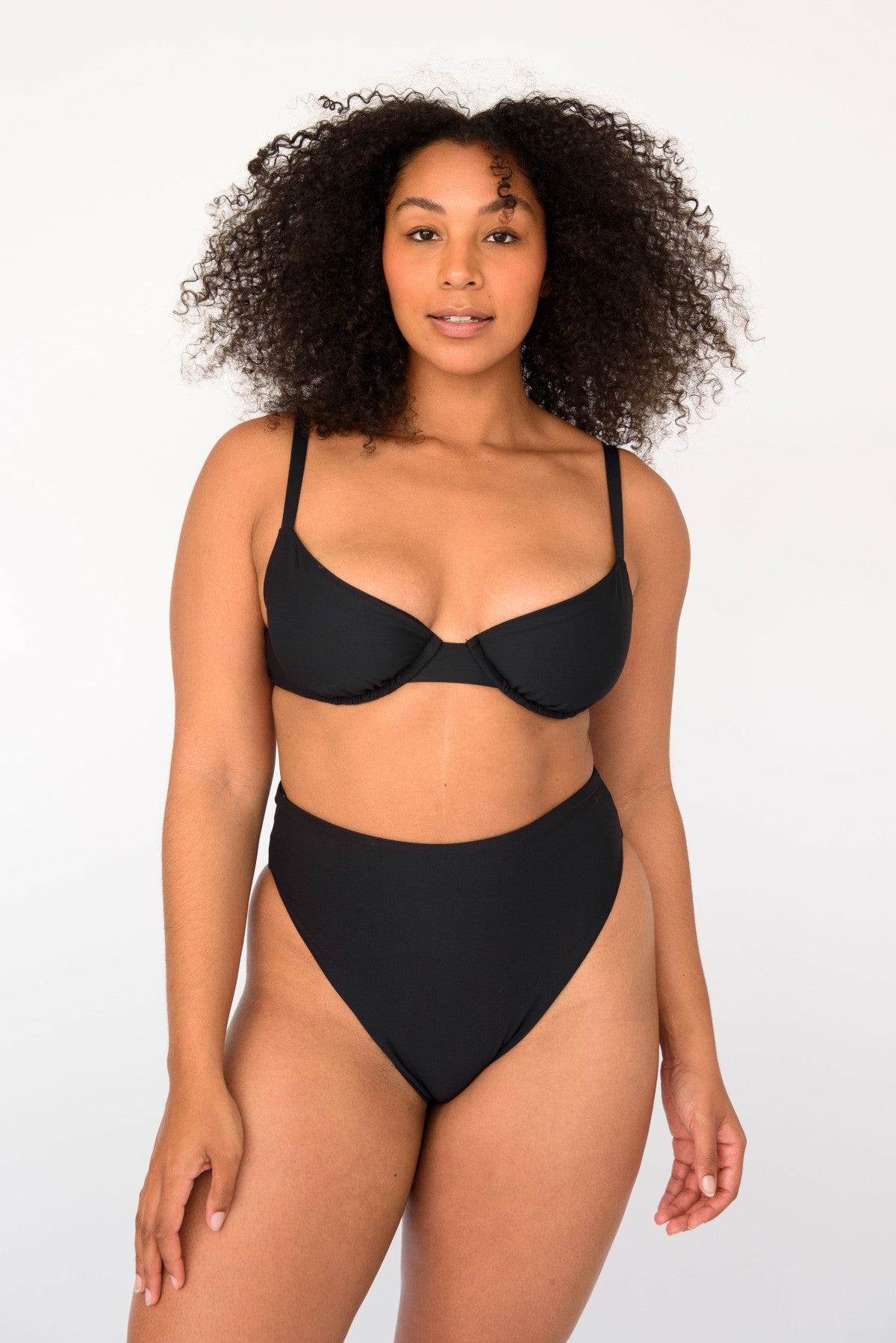 Monroe Bikini Bottom in Black | Skatie