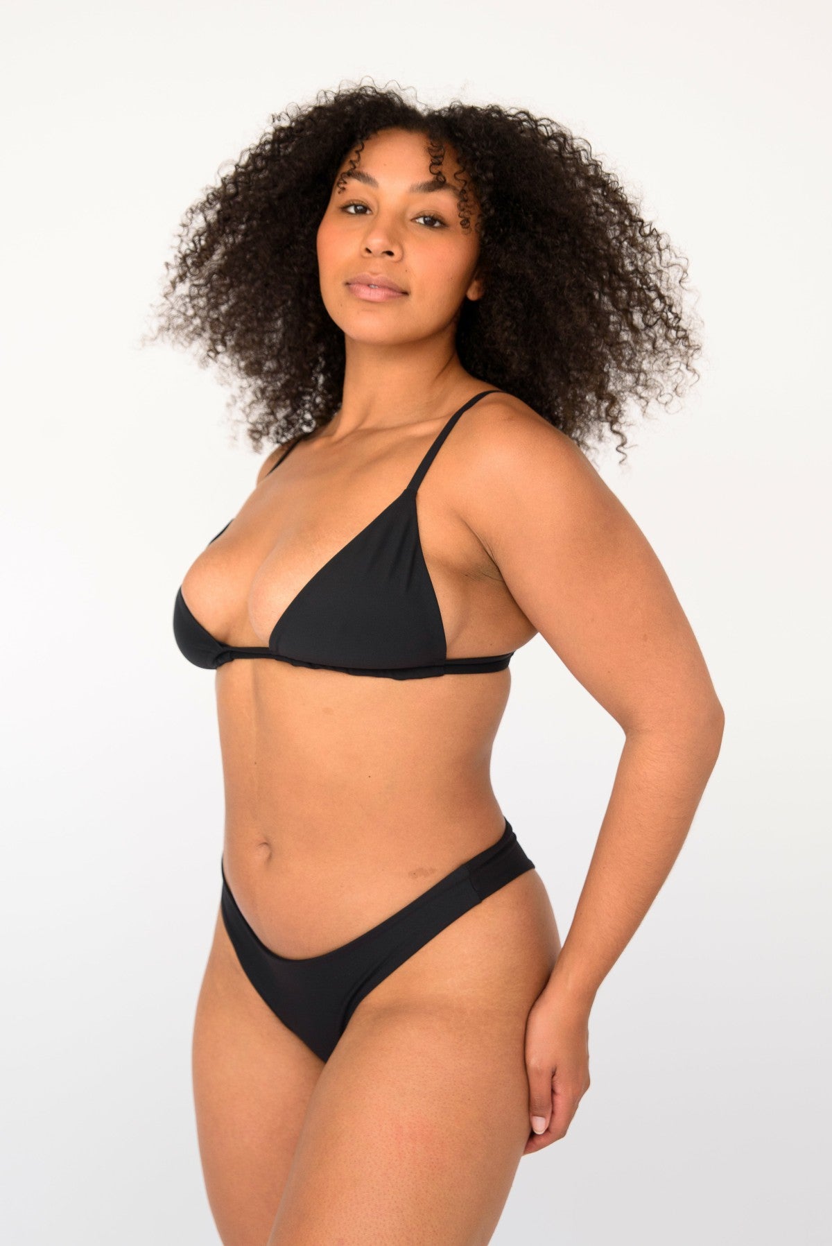 Dylan Bikini Bottom in Black | Skatie