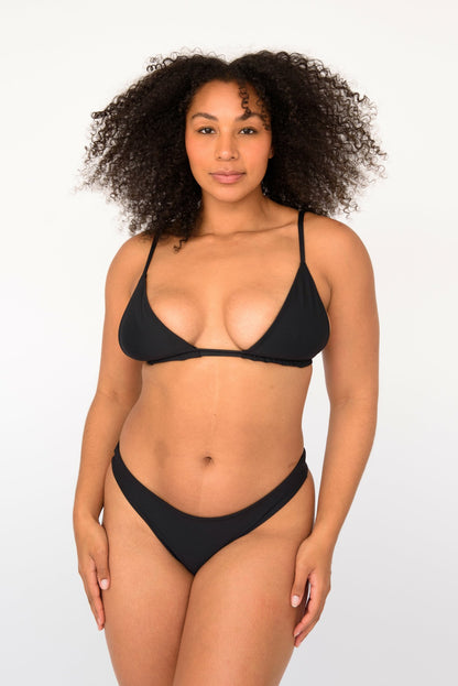 Dylan Bikini Bottom in Black | Skatie