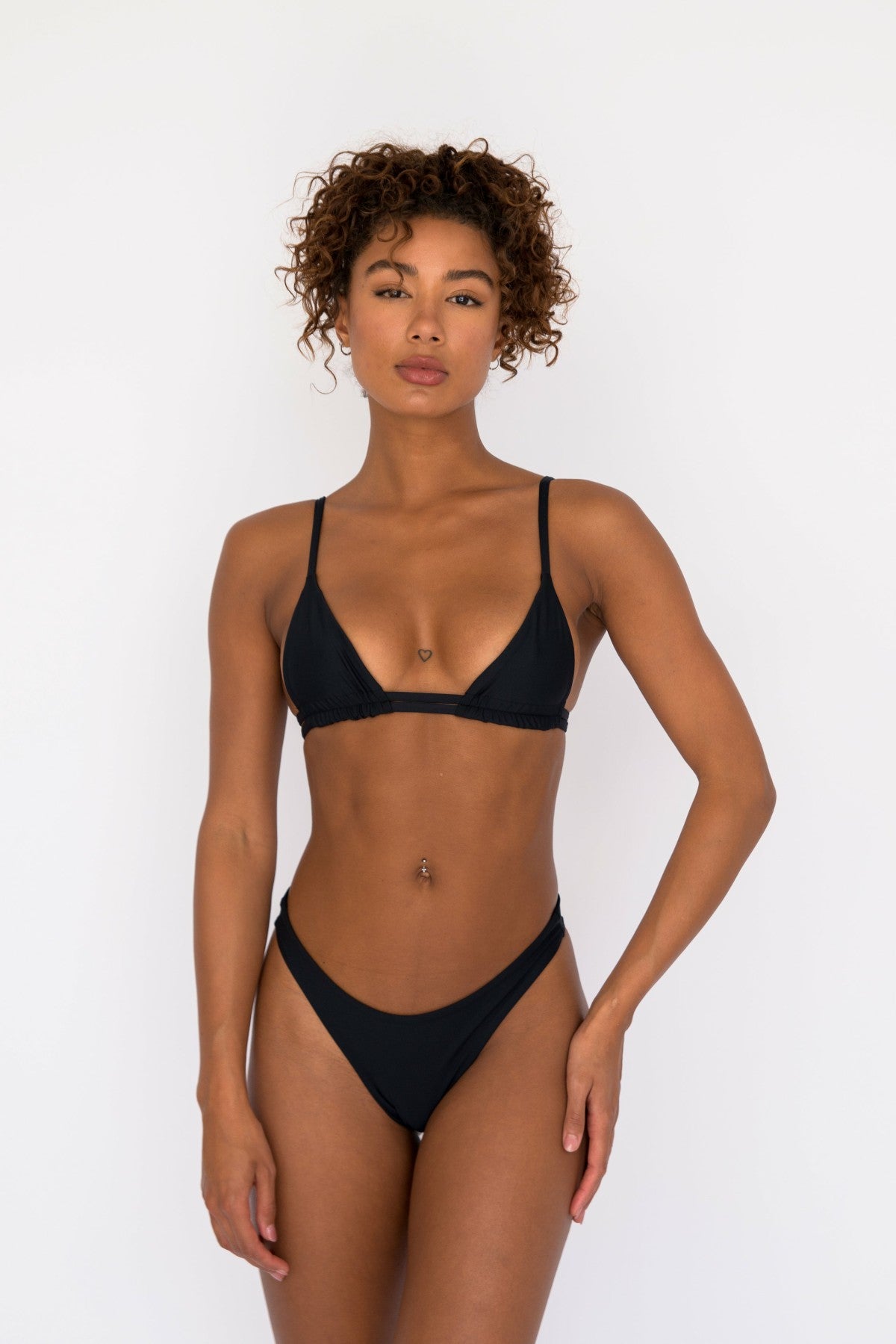 Dylan Bikini Bottom in Black | Skatie