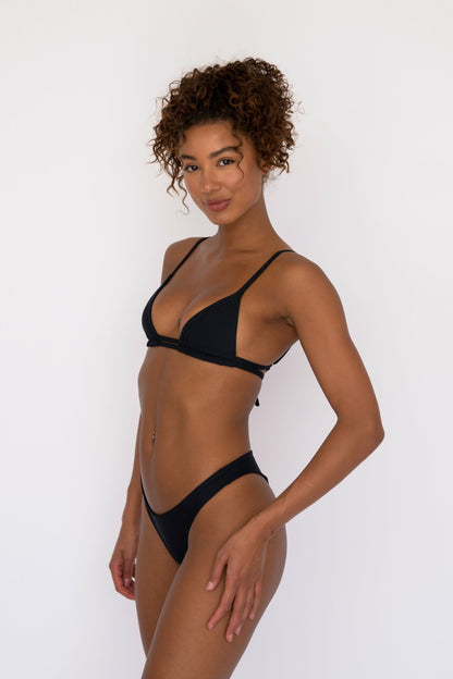 Dylan Bikini Bottom in Black | Skatie