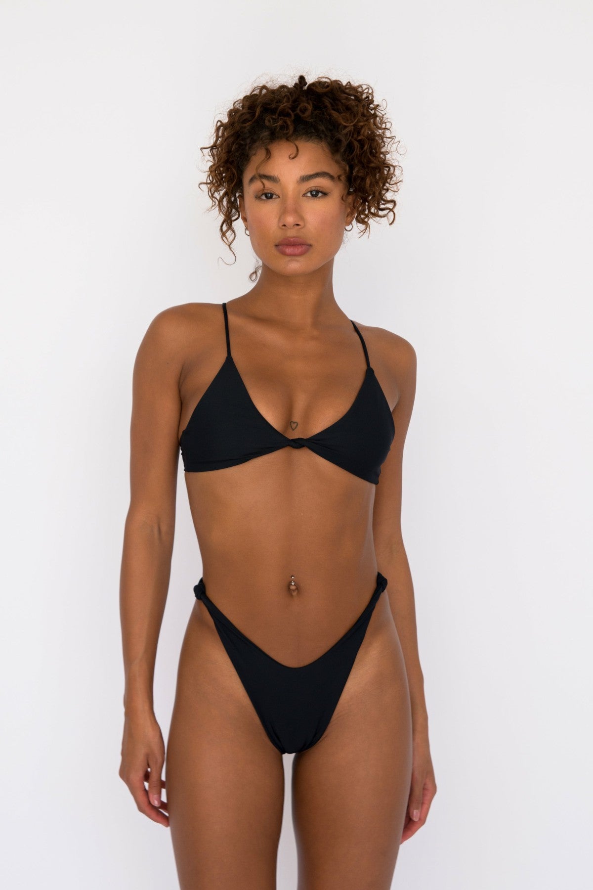 Suzanne Bikini Bottom in Black | Skatie