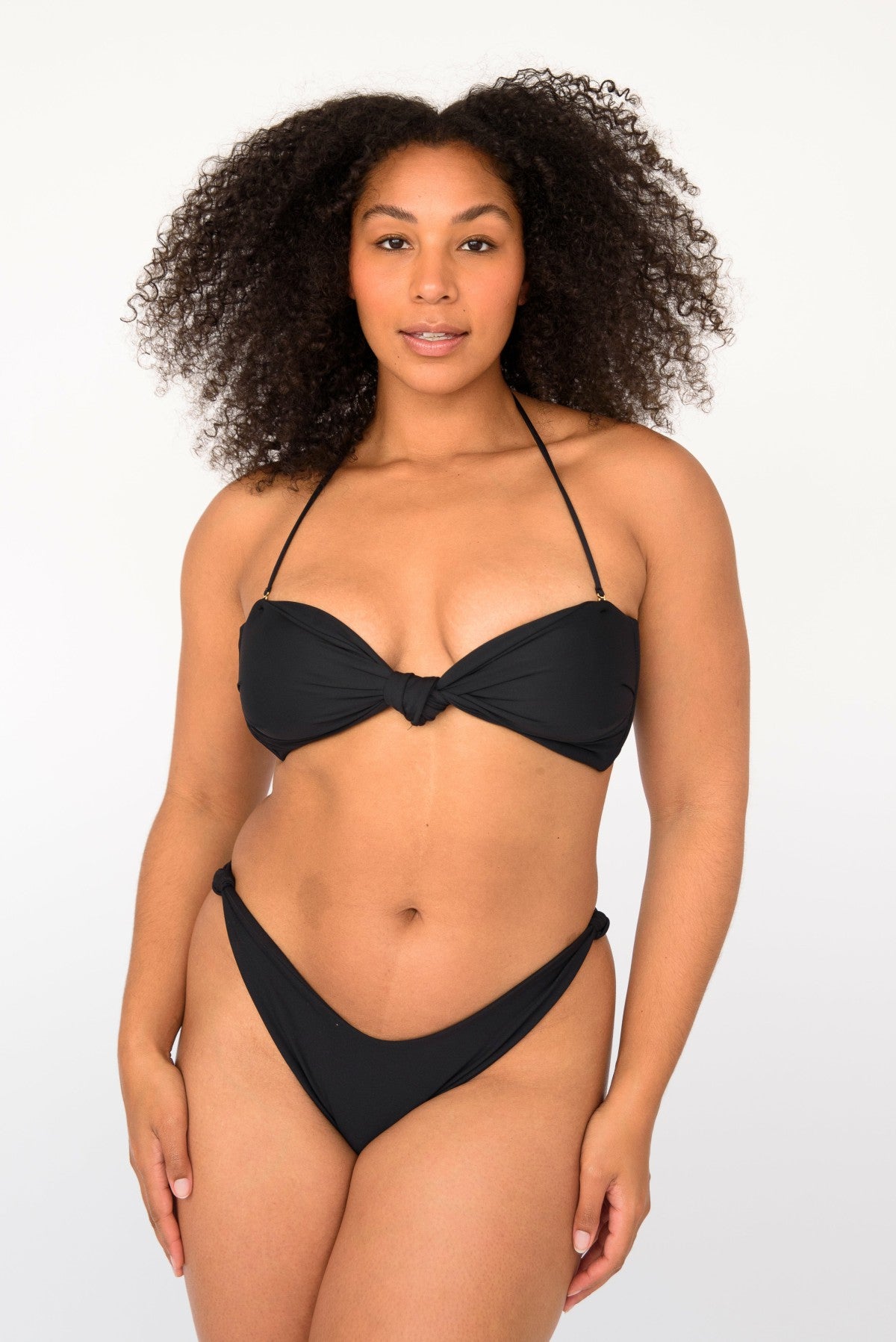 Suzanne Bikini Bottom in Black | Skatie