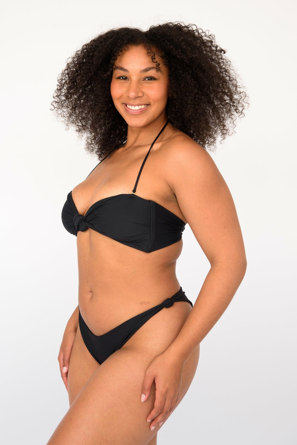 Suzanne Bikini Bottom in Black | Skatie