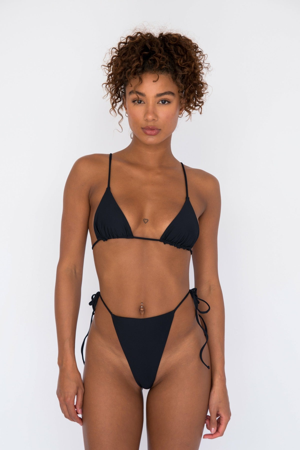Ella Bikini Top in Black | Skatie