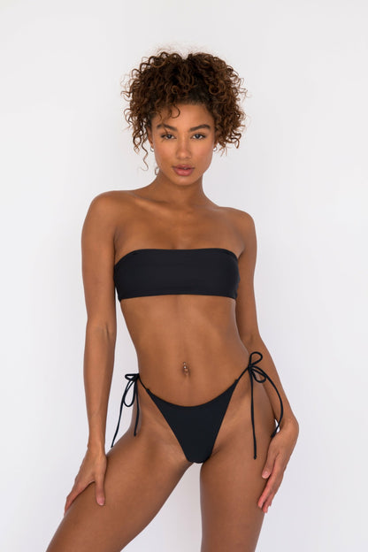 Annie Bikini Top in Black | Skatie