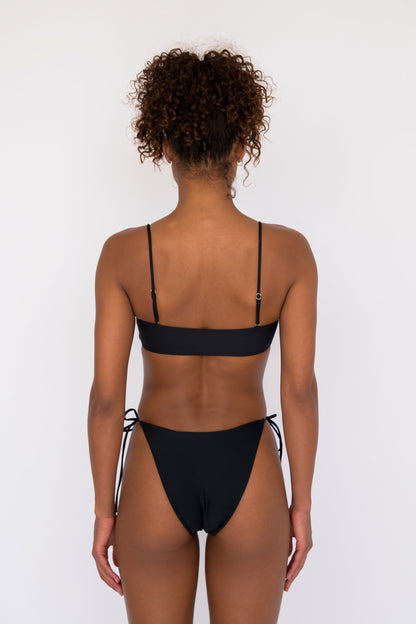 Annie Bikini Top in Black | Skatie