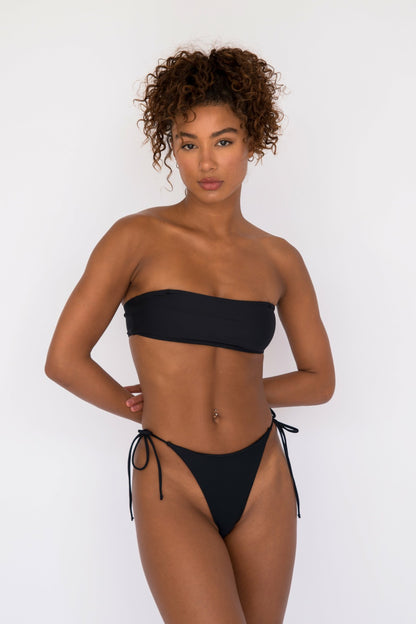 Annie Bikini Top in Black | Skatie