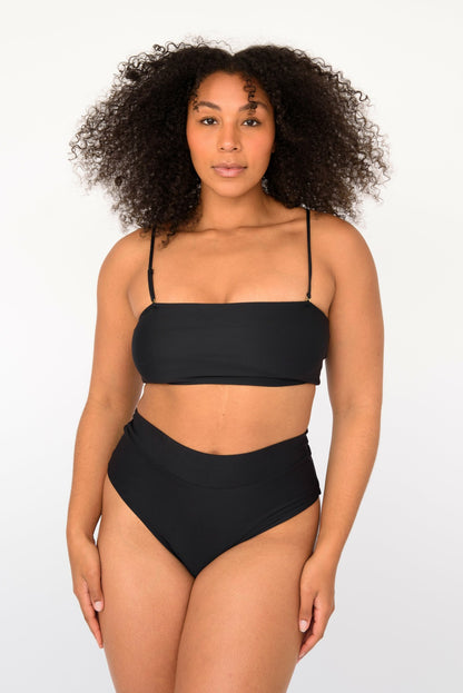 Annie Bikini Top in Black | Skatie