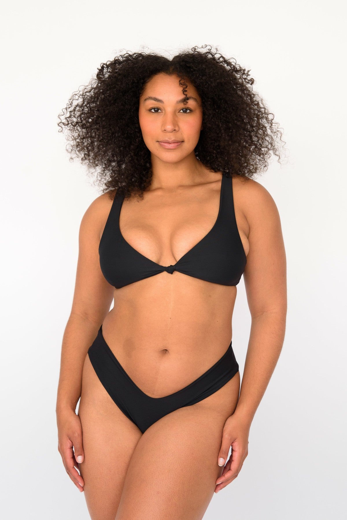 Penny Bikini Top in Black | Skatie