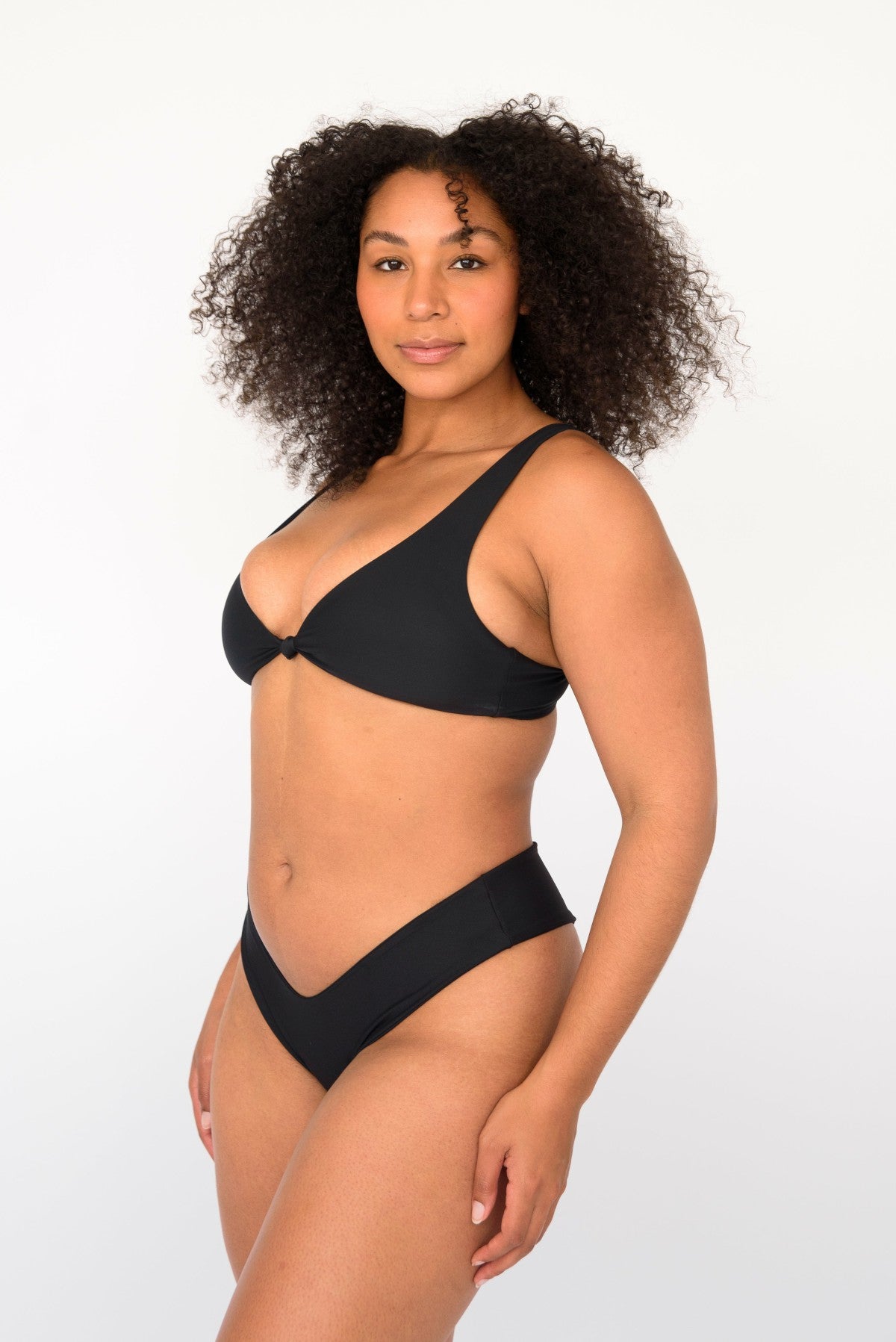 Penny Bikini Top in Black | Skatie