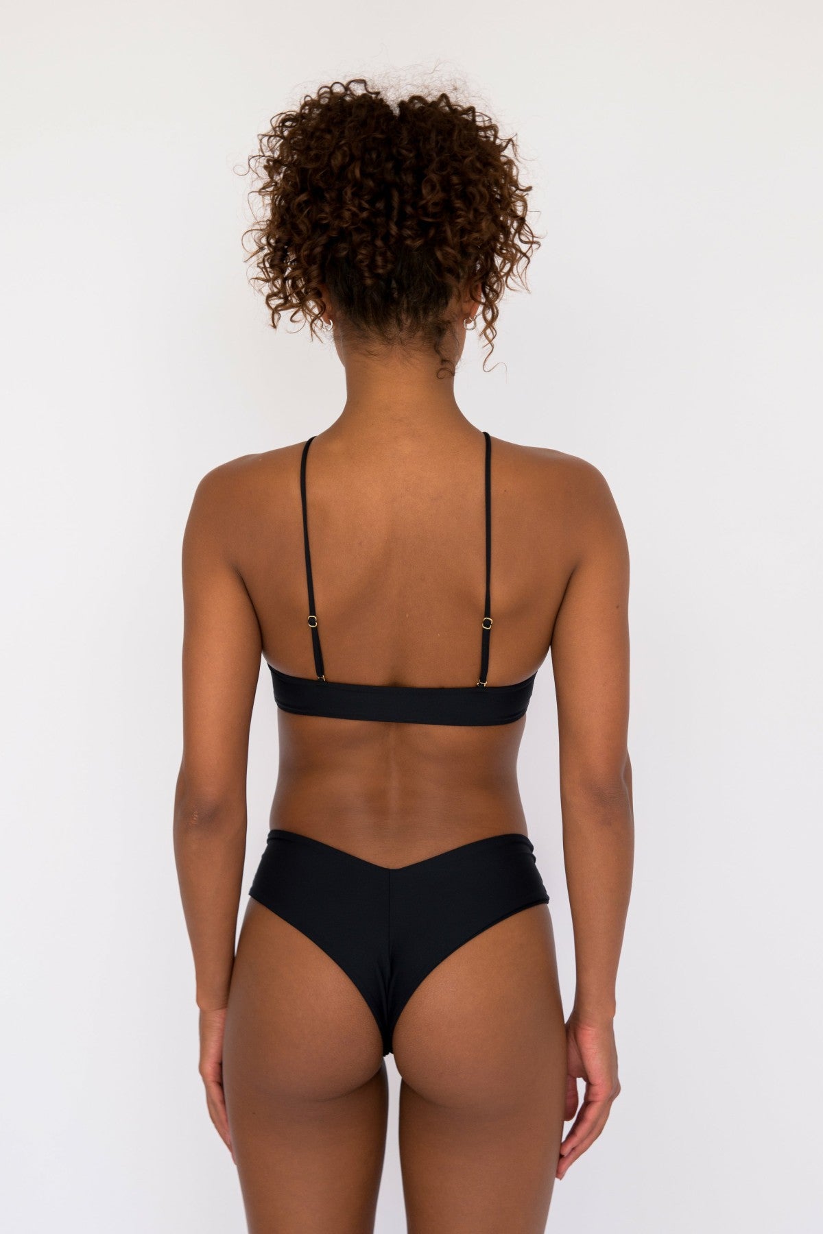 Jasmine Bikini Top in Black | Skatie