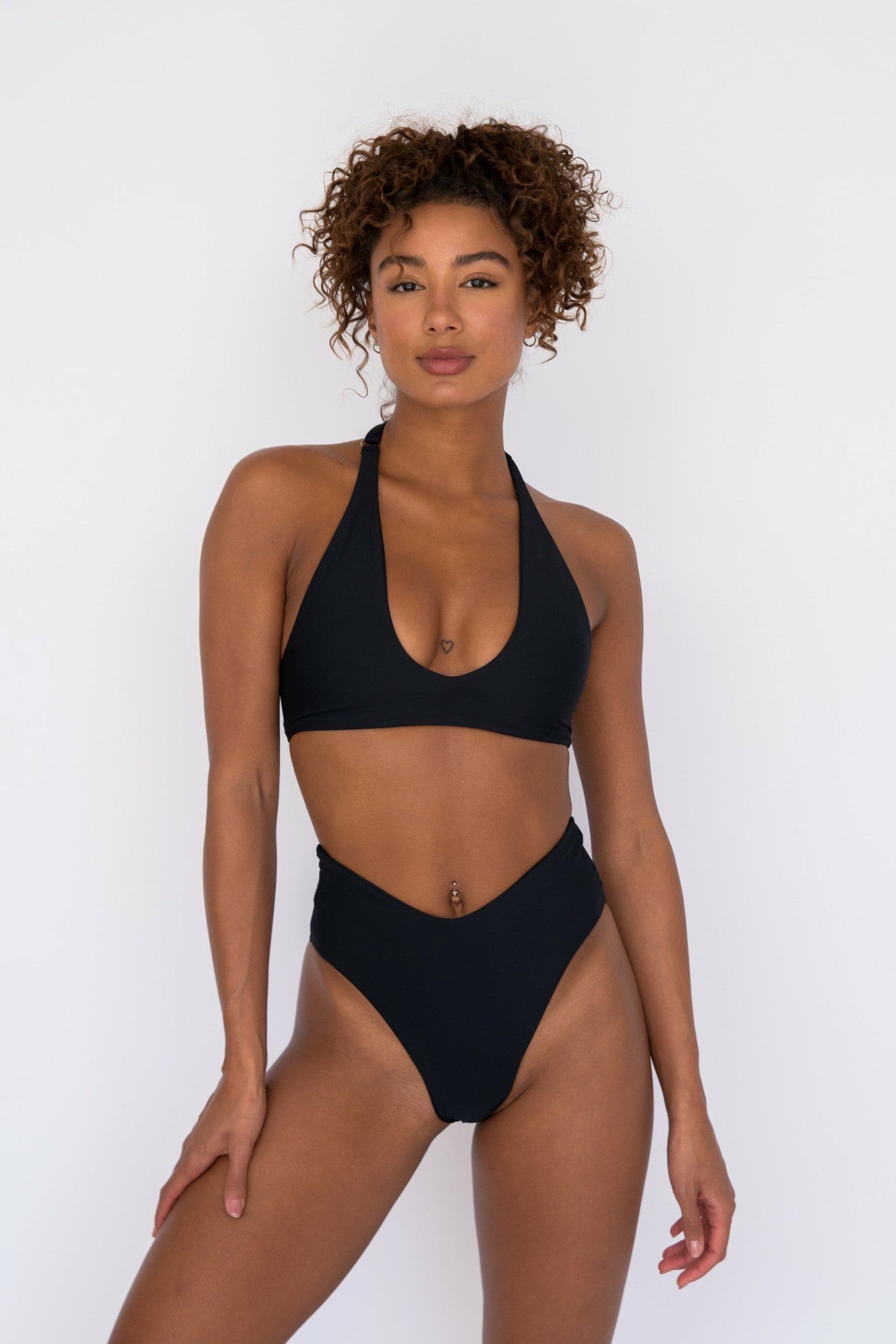Melly Bikini Bottom in Black | Skatie