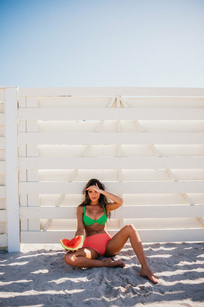 Claire Top in Key Lime | Skatie