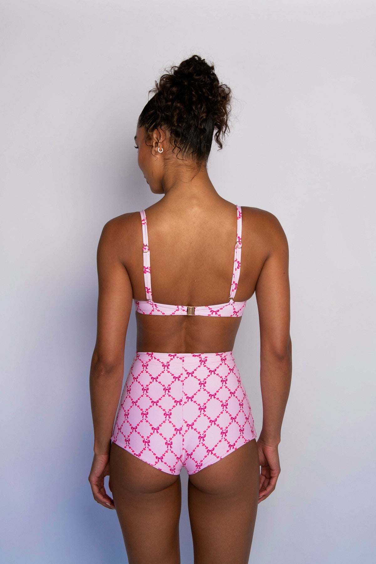 High Waist Bardot Bottom in Coquette | Skatie