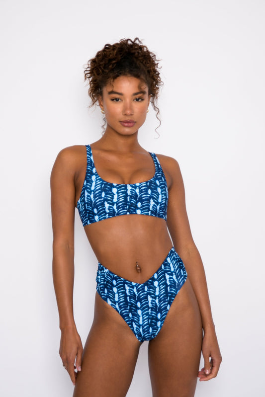 Mya Bikini Top in Azul | Skatie