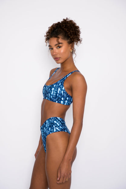 Mya Bikini Top in Azul | Skatie