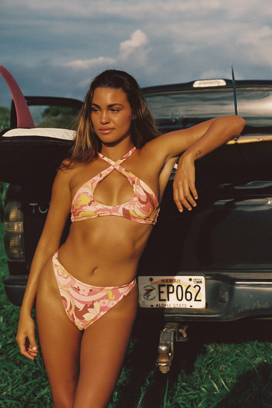 Jasmine Bikini Top in Lanikai | Skatie
