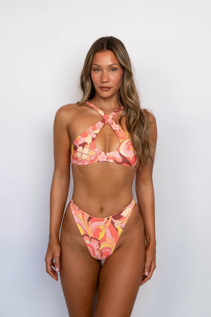 Jasmine Bikini Top in Lanikai | Skatie